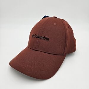 Columbia Twin Canyon Men's Ball Cap Unisex One Size Adjustable Strap Red Hat